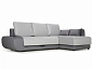 Угловой диван с независимым пружинным блоком Поло LUX НПБ (Нью-Йорк) Правый - фото №3
