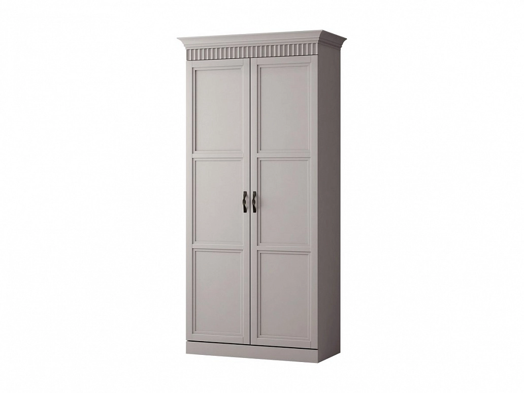 Нельсон №950 Шкаф для одежды 2-дверный, серый камень - фото №1