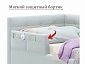 Односпальная кровать-тахта Colibri 800 мята пастель с подъемным механизмом и защитным бортиком - фото №5