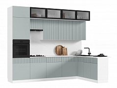 Кухня Оливия NEW 3,0х1,8м Шарли Бриз - фото №1