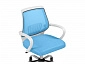 Ergoplus blue / white Компьютерное кресло - фото №8