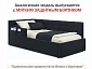 Односпальная кровать-тахта Bonna 900 темная ортопед.основание с матрасом PROMO B COCOS - фото №9