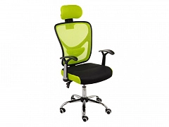 Lody 1 светло-зеленое / черное Компьютерное кресло - фото №1