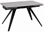 Стол обеденный STOOL GROUP Лоуренс 120-180*80*76 керамика Armani Grey, металл - миниатюра