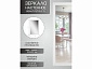 Зеркало настенное BeautyStyle 11 белый 118 см х 60,6 см - фото №7
