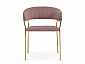 Kamelia 1 light purple /gold Стул на металлокаркасе - фото №4