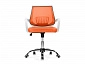 Ergoplus orange / white Компьютерное кресло - фото №5