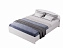 Кровать Хлоя КР-005 160 (Белый), ЛДСП - миниатюра