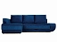 Угловой диван с независимым пружинным блоком Поло LUX НПБ (Нью-Йорк) Левый, микровелюр - миниатюра