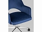 Кресло компьютерное Stool Group Кларк Велюр синий  - фото №9