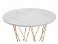 Melan white / gold Стол деревянный - фото №5