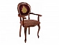 Кресло Adriano 2 вишня / патина Стул деревянный - фото №2