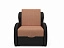Кресло-кровать Алан, искусственная кожа, астра (плюшевого типа) - миниатюра