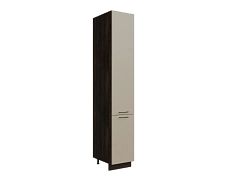 Шкаф П400Н с 2-мя дверцами Мемфис ДБК/АТЛ/СЕР Ф20Н - фото №1