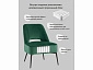 Кресло лаунж STOOL GROUP Бостон Велюр зелёный  - фото №9