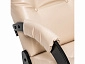 Кресло-качалка Модель 67 Венге, к/з Polaris Beige - фото №8