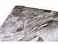 Бугун мрамор серый / черный Стол стеклянный - фото №11