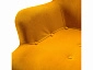 Кресло Хайбэк желтый/т.орех - фото №8