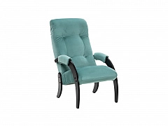 Кресло для отдыха Модель 61 Венге, ткань V 43 - фото №1