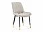 Seda 1 latte / black / gold Стул на металлокаркасе, ткань - миниатюра