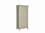 Шкаф для одежды Белла 61.03 (2х дверный) белый/небула, белый - миниатюра