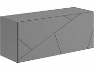 ГРАНЖ Шкаф навесной ШН-003 (Д.900) (Серый шифер / Графит софт) - фото №1