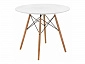 Table 80 white / wood Стол деревянный - фото №2
