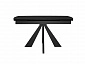 Стол DikLine SKU120 Керамика Черный мрамор/подстолье черное/опоры черные - фото №4
