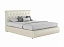 Мягкая интерьерная кровать "Амели" 1600 белая с матрасом PROMO B COCOS, экокожа - миниатюра
