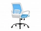 Ergoplus blue / white Компьютерное кресло - фото №7