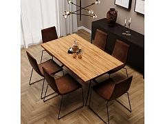 Стол обеденный Serene Cadence - фото №1, dekomoHSBI_DT2269-2_wooden