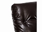 Кресло-качалка Модель 67 Венге текстура, к/з Varana DK-BROWN - фото №6