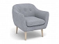 Кресло Реймс ткань Bravo grey (800*800*840) Серый, T1838366/60332/5 - фото №3