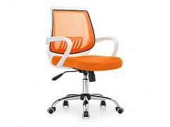 Ergoplus белое / оранжевое Компьютерное кресло - фото №1