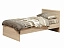 Кровать одинарная с настилом 21.55 (900 мм) дуб сонома, дуб сонома - миниатюра