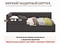 Односпальная кровать-тахта Afelia с ящиками 900 шоколад с ортопедическим основанием - фото №11