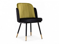 Penelopa black / hakki /  black / gold Стул на металлокаркасе - фото №1, Woodville14652