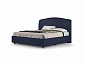 Кровать-12М с подъемным основанием 1400 dark blue - фото №2
