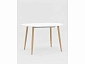 Стол обеденный Stool Group Берген 120 Белый  - фото №3
