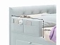 Односпальная кровать-тахта Afelia с ящиками и бортиком 900 мята пастель с ортопедическим основанием - фото №10