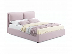 Мягкая кровать Vita 1600 лиловая с подъемным механизмом - фото №1, mebel_stock_20273