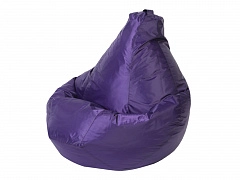 Кресло Мешок Фиолетовое Оксфорд XL 125х85 - фото №1