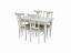 Набор мебели для кухни Leset Дакота 1Р + Юта, ткань жаккард - миниатюра