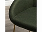 Кресло полубар Kent тёмно-зеленый/Линк золото - фото №14