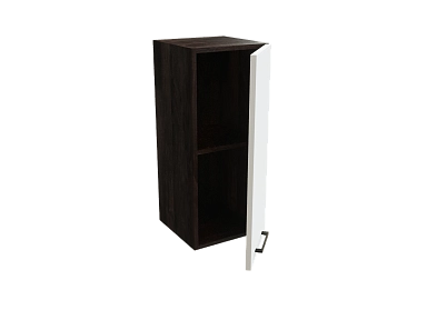 Шкаф В300 с 1-ой дверью Мемфис ДБК/БЕЛ/СОФТ Ф10 - фото №1, 888_ММК-00001522