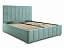 Кровать Пассаж 2 (180х200) с ПМ, велюр - миниатюра