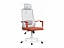 More gray / red / white Компьютерное кресло, сетка, ткань - миниатюра