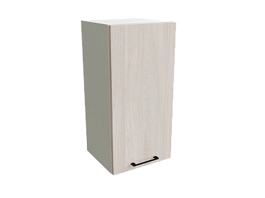 Шкаф В350 с 1-ой дверью Хелмер БЕЛ/АНКОР Ф36 - фото №1, 888_ММК-00016421