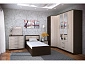 Кровать 90х200 с проложками ДСП Фиеста LIGHT, венге / лоредо - фото №8
