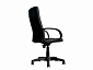Офисное кресло Office Lab standart-1581 Эко кожа черный / ткань черная - фото №4